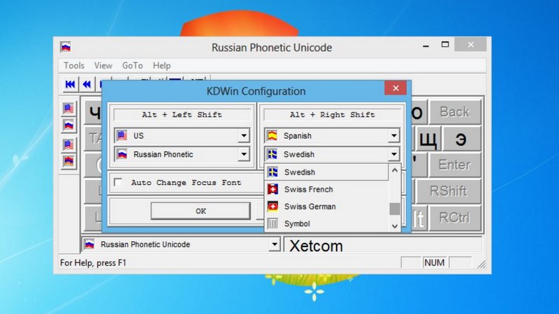 Vista Russian Phonetic
